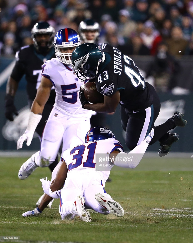 Giants And Eagles Pro Football Focus Grades Week 16