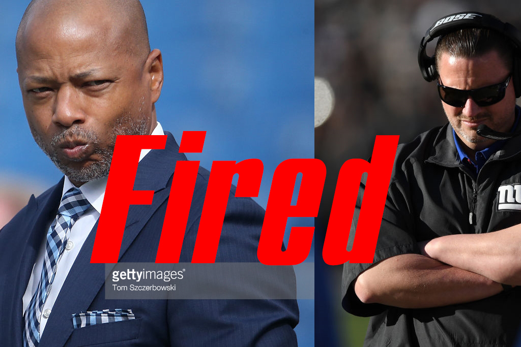 Giants Finally Fire Ben McAdoo And Jerry Reese
